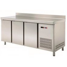 Mesa Snack Refrigerada 4 puertas Fondo 600 de 2542x600x850h mm MRCH-250