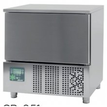 Abatidor de Temperatura Mixto 5 bandejas GN1/1 y 600x400 mm de 790x700x850h mm CR-051