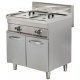 Freidora a gas 2 cuba 20 litros de aceite 15+15kw 850x900x900h mm GF922 ARISCO