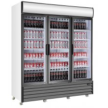 Armario Refrigerado Expositor de 1500 litros con 3 puertas pivotantes EXPO1710TN MESFRED
