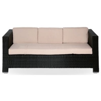 Sillón aluminio y rattan y sintético trenzado 4 hilos BRETAÑA