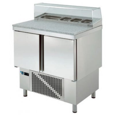 Mesa Refrigerada para preparación de ensaladas y pizzas Compacta MPGP-100-G HC EDENOX