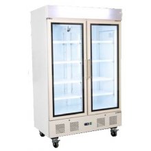 Armarios Refrigerados para exposición con Cabezal Luminoso de 2 puertas APE-902 EDENOX