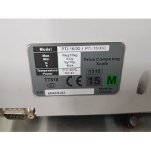 Balanza Sin Impresora de Tickets Con Conexión a TPV/Registradora de 365 x385 x130h mm PTI-OUT-T1