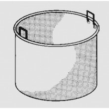 Cesta colador 50 litros 350x360mm Línea MAGISTRA PLUS 700 MBM