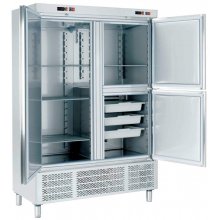 Armario Snack Refrigerado con Departamento de Congelados 2 medias puertas ARCH-1203-DC