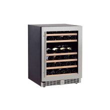 Armario de Vino de Doble Temperatura con Puerta de Vidrio W-50