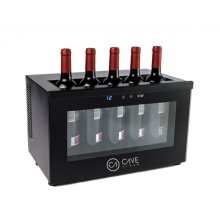 Expositor Sobremesa Termoeléctrico 12º a 18º para 5 botellas Línea PEKIN CV-7-D